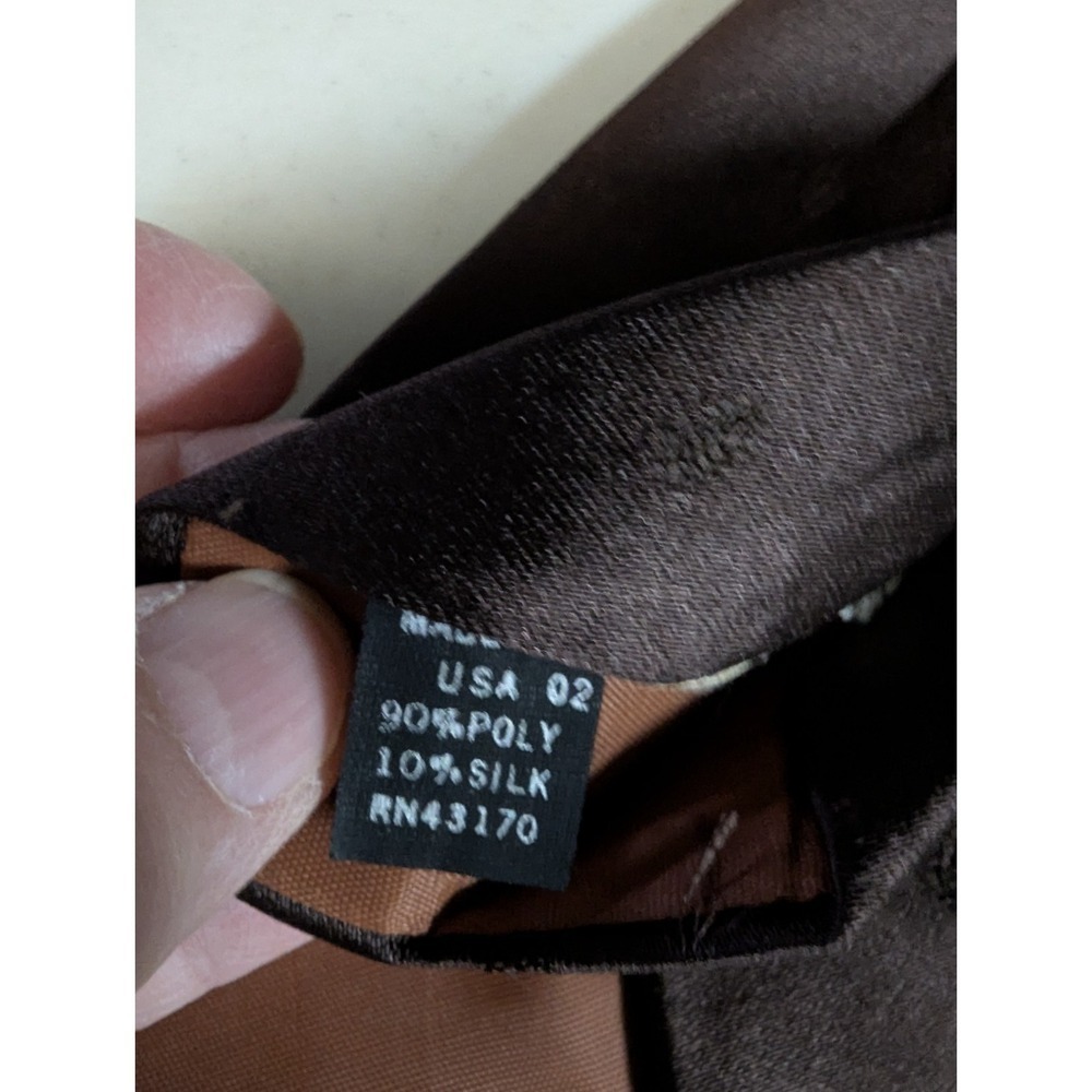 Men's Designer Tie Bundle | 100% Silk & Vintage Blends | Black, Brown, Silver - Picture 4 of 12